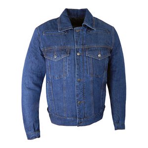 New Fashionable Design Top Quality Men Denim Jackets Breathable Winter Collection Solid Colours Button Closer Men Denim Jackets