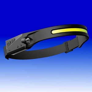 Built-in Battery USB Rechargeable LED Multi Function Head Torch Flashlight Camping Fishing Search Light