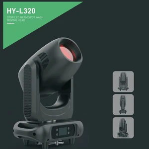 HY-L320 320W Moving Head Light BSW 3in1 Professional Stage Light DMX512 DJ Bar Party Wedding Concert Theater Club