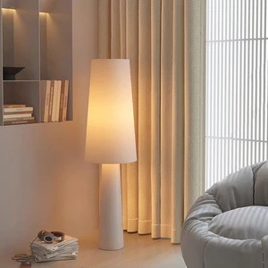 High Quality Marble Stone Living Room Floor Light Modern Nordic LED Corner Floor Lamp