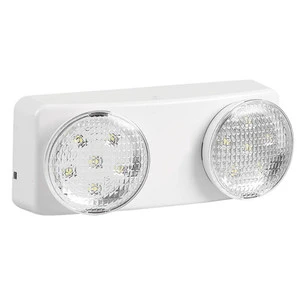 Dimension 235*98*68.2mm Twin Spot LED Emergency Lights Rechargeable Light Fire Emergency Exit Light