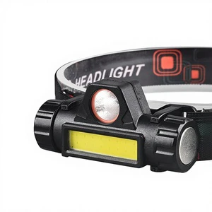 In-stock Cross-border Dual-level Dimming Far-near Dual-light Headlamp LED Strong Light USB Rechargeable Magnetic Fishing IP65