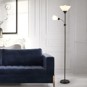Wholesale Cheap Price White Color High Quality Bedroom Floor Lamp Nordic Home Decor LED Light Height Adjustable Floor Lamp