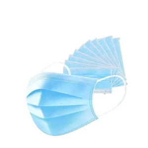 Blue Medical Mask Ear Loop Type II R Non Woven Face Mask 99% Filtration CE Certified Adult Use