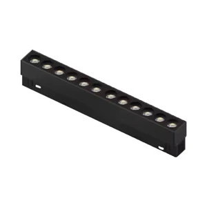 High Quality Modern Black 12W LED Grille Lights Hotel Commercial Recessed Spotlight Aluminum Indoor Decoration Lights Dimmable