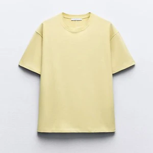 Wholesale Comfortable Stylish Oversized Women's T-Shirt Half Sleeves Casual Solid Pattern Plus Size Streetwear Summer 100%