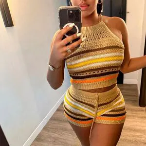Spring and Summer Women's New Splicing Color Knitted Sweater Large Size Fashion Loose Sling Small Vest Women