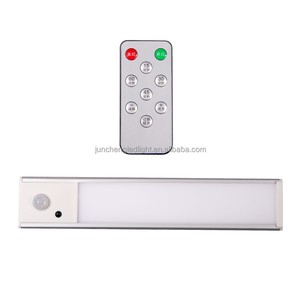Wireless Stepless Dimming 3 Color Temperature Led Motion Sensor Light USB Rechargeable for Wardrobe Cabinet Cupboard