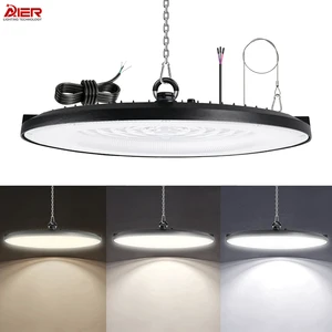 Wholesale CE RoHS UFO LED High Bay Light 150W 200W Warehouse Lighting Industrial Lamp for Factory Workshop Gymnasium LED Highbay
