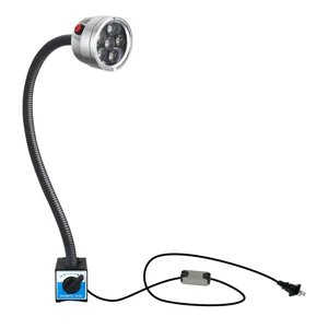 LR Professional Manufacture Factory M2 LED Work Light Waterproof Aluminum Lamp Header for Lathe DC & AC Power Supply IP67 Rating