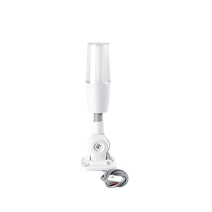 180-degree Flexible Base Freely Adjustable PC Material Audio-visual Warning Light with IP65 Protection and LED Display Screen