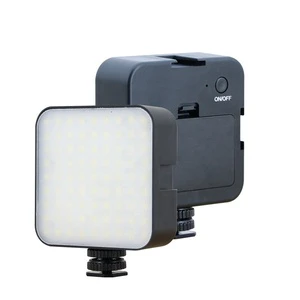 LED Video Light Camera Light Battery 64 81 Lamp Beads Mini Vlog Adjustable Panel Lamp Photography Fill Light