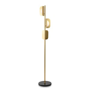 Simple Creative Marble Floor Lamp for Living Room Luxury Model for Hotel and Bedroom LED Floor Lamp