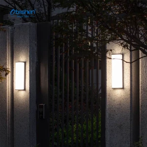 Modern Black Wall Light Home Decoration Outdoor IP65 Waterproof Outside Wall Lights Brick Wall Mounted Design Lamp