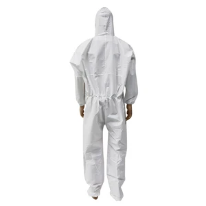 Junlong Cleanroom ESD Microporous Breathable Lightweight Disposable Type 5/6 Coveralls for Insulation
