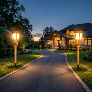 solar motion sensor lights outdoor waterproof led for security garage with IP44