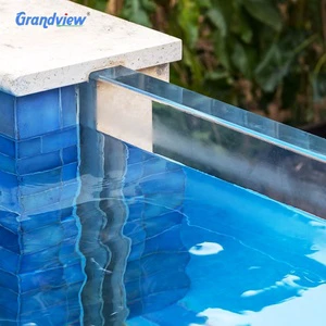 Plexiglass 93% Light Transmission Large Clear Acrylic Container Swimming Pool
