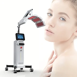 Facial Photodynamic Therapy Skin Rejuvenation Led Pdt Machine 7 Colours Pdt Led Light Therapy Machine