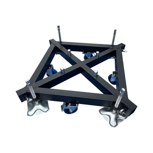 Aluminum Basement Stage Light Truss System Accessory Moving Base Plate