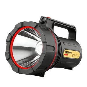 Portable Tactical ABS Household Rechargeable Lithium Battery IP66 Rated Ultra Bright Explosion-proof Emergency Searchlight for