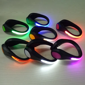 Flashing LED Light Night Running Light up Safety Flashing LED Shoes Clip Light
