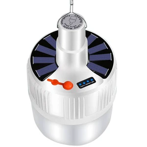 Multifunctional rechargeable solar emergency light remote control energy-saving LED solar emergency light bulb