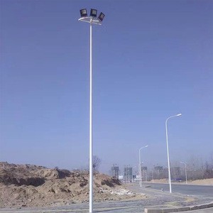 High Quality Automatic Retractable Steel Street Light Pole Durable 20-Year Warranty 24/7 Tech Support Maintenance Service