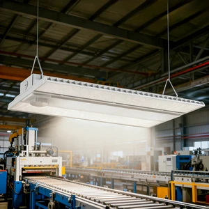Industrial Power Switchable 80W 120W 150W Linear LED High Bay Light IP65 Industrial Lighting for Warehouse Canopy Hot Sale