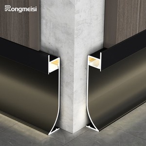 Small Sample Link, 6 Cm /1 Piece, Decorative Wall Metal Skirting Profile Lighted Aluminium Baseboard LED Light Easy