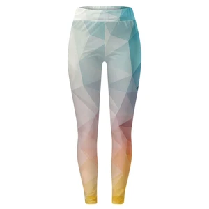 New Women's High Waist Plaid Seamless Summer Yoga Leggings-Fitness Workout Pants with Booty Support