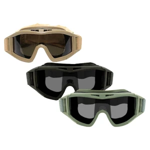 USA Direct Available Wholesale Tactical Goggles Desert Locust CS Paintball Full-Frame Protective Glass Eye Protection