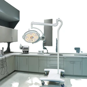 LED Surgical Examination Light, Shadowless Operating Lamp with Adjustable Arm for Medical Use