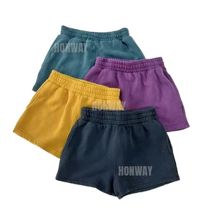 XXS-XL Plus Size Women'S Shorts Casual Washed Cotton Boxer Shorts Womens Board Shorts