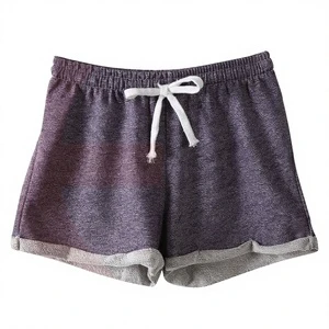 Plus Size Women's Casual Shorts Hot Solid Color Elastic Waist Breathable Cotton Spandex Regular Fit Mid Waist Summer Wear