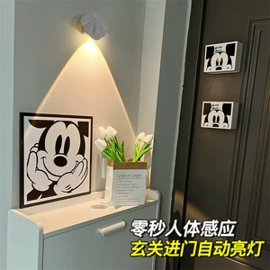 Hot Sale Battery Powered LED Wall Night Light LED Closet Light Motion Sensor Lamp Sense Light
