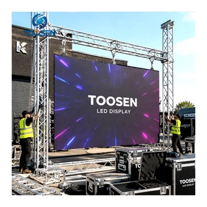 7680Hz High Refresh P2.9 P3.9 Indoor OutdoorIP65 Waterproof Dual Use Rental LED Display 500x500/1000mm LED Screen Video Wall