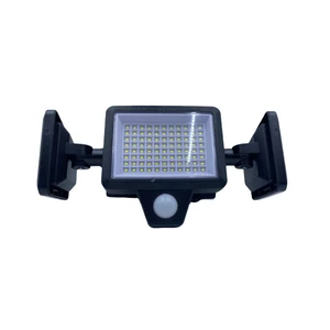 160 COB Outdoor Security Light with Motion Sensor Solar Powered PIR Lamp 3 Mode IP65 Waterproof PC Body for Street Garden Decor