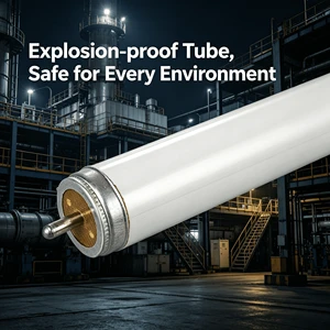 FA6 Explosion-Proof Light for Oil Gas Chemical Plant IP65 Fluorescent Explosion-proof Lights Apply -20 to 50 Degrees Celsius