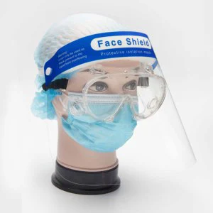 Disposable Medical Protective Mask Disposable Isolation Face Shield Medical specialized Anti Droplet Face Screen