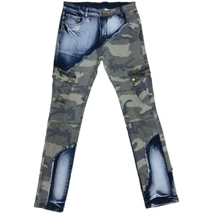 Streetwear Men's Jeans Joint Men's Trousers High Quality Jeans Pants for Men
