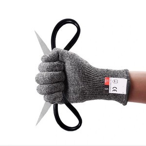 Anti-Cut Wear-Resistant Hppe Anti-Slash ANSI/ Cut Level 5 EN388 Rating 6 Safety Work Gloves
