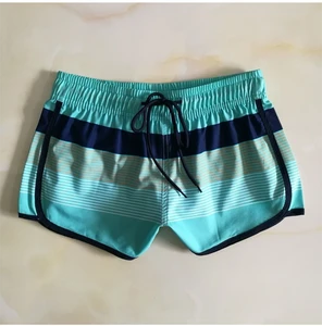 Women's Quick-Dry Elastic Beach Shorts - Lightweight, Breathable, Surf Swim Trunks for Relaxed Vacation