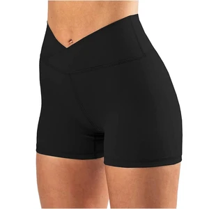 Wholesale Plus Size Ladies Shorts High Elastic Waist Quick Dry Breathable Hidden Pockets Custom Colors Casual Wear