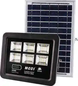 IP65 Waterproof 100W ABS Solar Security Light with PIR Motion Sensor for Garage and Driveway