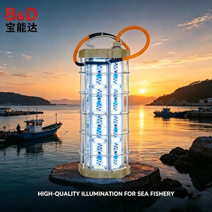 Attracting Fish Squid LED 3600W Underwater Fishing Lights Waterproof Underwater for Ocean Fish Catching