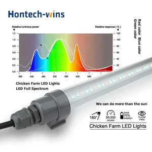 Led Lamp Lighting IP67 Led Tubular Poultry Farm Tube Light Poultry Lighting