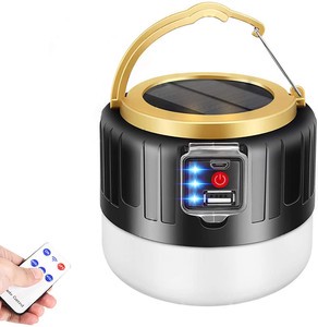 Solar Charging Super Bright LED Camping Light Tent Light Household Emergency Outdoor Lighting with Power Bank