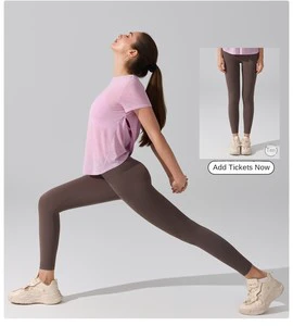 Cross-Border Women's Sports Top - Quick-Dry Breathable Short Sleeve for Running, Pilates & Yoga