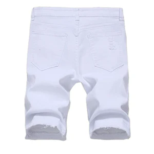 Men's New Product Denim Shorts High Quality Summer Formal Style Quick Dry Spandex/Cotton Custom Color and Logo with Pockets OEM