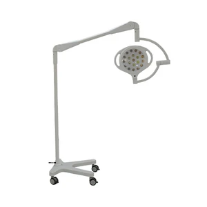 Hospital Medical Surgery LED Surgical Lighting Shadowless Examination Lamp, Movable Vertical 300L Surgical Lighting